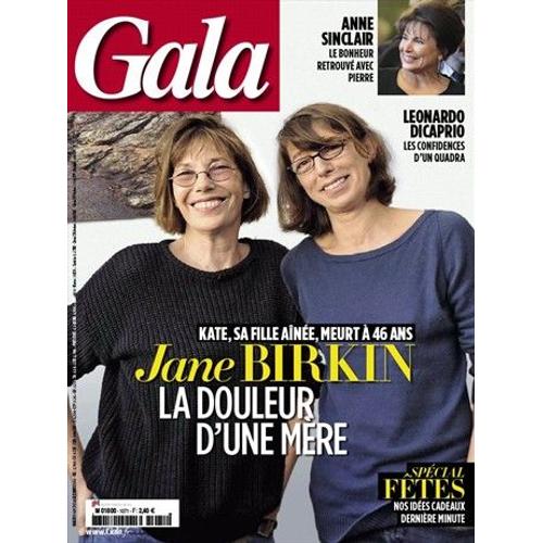 Gala 001071 : Jane Birkin & Kate Barry/Beatrice & Eugenie D'york/Calogero/Fanny Ardant