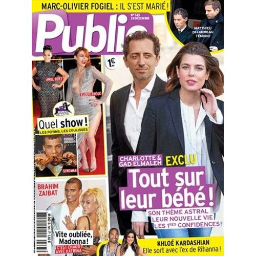 Public 00545 : Charlotte Casiraghi & Gad Elmaleh/Fogiel/Brahim Zaibat/Khloé Kardashian/Leo Dicaprio