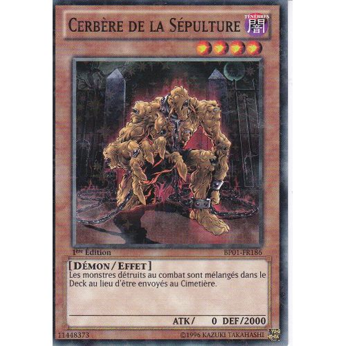 Yu-Gi-Oh Cerbère De La Sépulture En Starfoil Bp01-Fr186