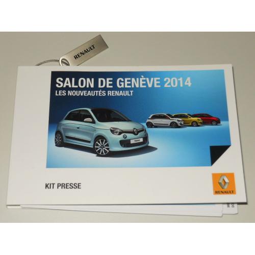 Dossier De Presse Renault Geneve 2014 Avec Clé Usb -Press Kit