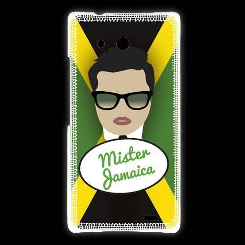 Coque Huawei Ascend Mate Mister Jamaica Brun