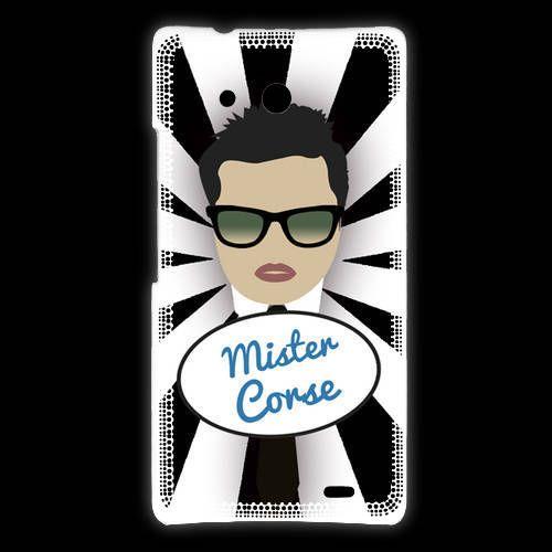 Coque Huawei Ascend Mate Mister Corse Brun