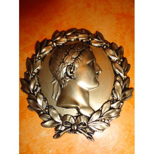 Médaille Buste De Napoléon Lauré
