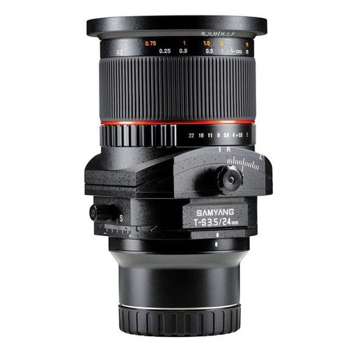 SAMYANG 24mm décentrement SONY E pour Alpha 7 et 7R