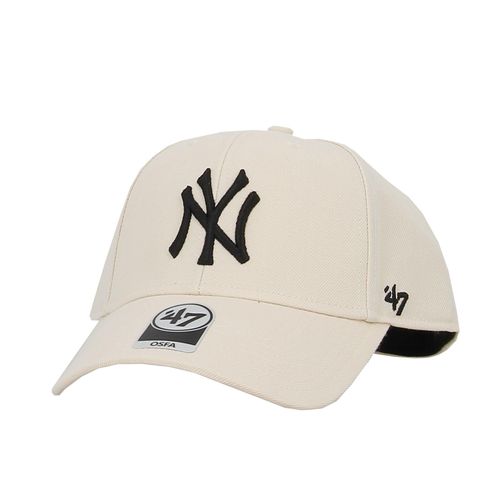 Casquette 47 Brand Ny Yankees Mvp Snapback Natural2 Ecru