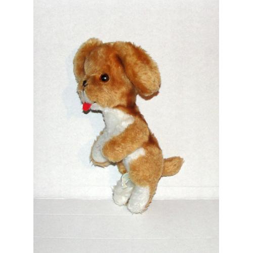 Chien Nounours Vintage Peluche Chien Faisant Le Beau 27 Cm Nounours