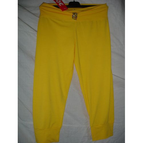 Pantacourt Jaune 10/11 Ans