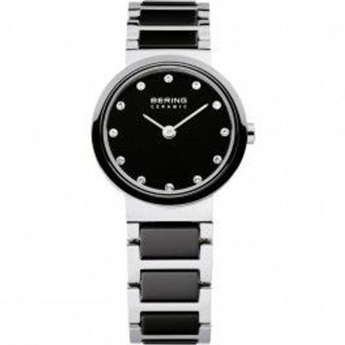Montre Bering Femme Swarovski C?Ramique Noir 10725-742