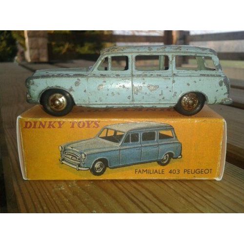 Voiture Miniature Avec Boite D'origine De La Peugeot 403 Break Dinky Toy-Dinky Toys