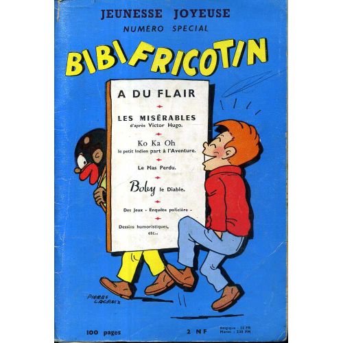 Jeunesse Joyeuse Bibi Bricotin  A Du Flair  Numero Special 1960