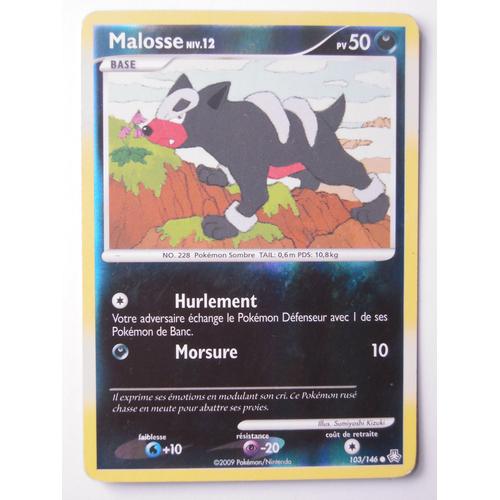 Reverse Malosse - Pokemon - Eveil Des Légendes 103