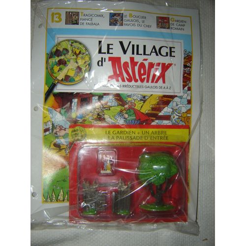 Le Village Asterix Edition Atlas N° 13 : Le Gardien + Arbre + Palissade D'entrée-Atlas