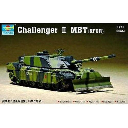 Maquette Char Britannique Challenger Mbt Kfor-Trumpeter