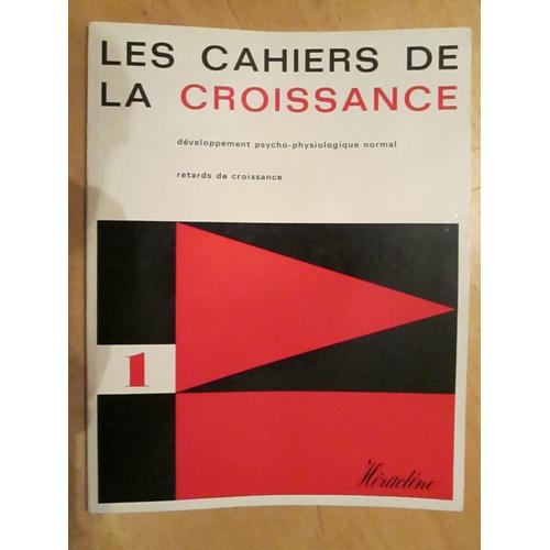 Les Cahiers De La Croissance N°1