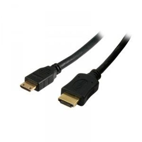 Syba CL-CAB31023 - Câble HDMI avec Ethernet - HDMI mini mâle pour HDMI mâle - 1.8 m - noir