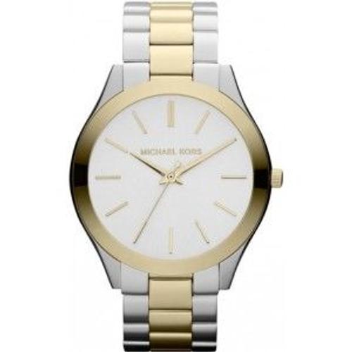 Montre Femme Michael Kors Runway Mk3198 Bracelet En Acier Bicolore