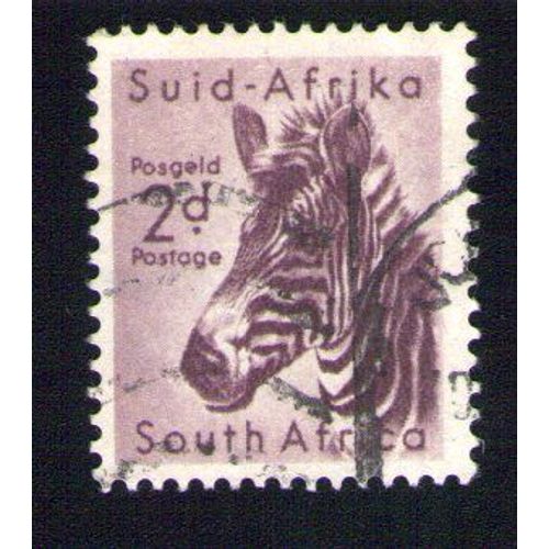 Afrique Du Sud Oblitéré Used Stamp Animaux Zèbre Zebra