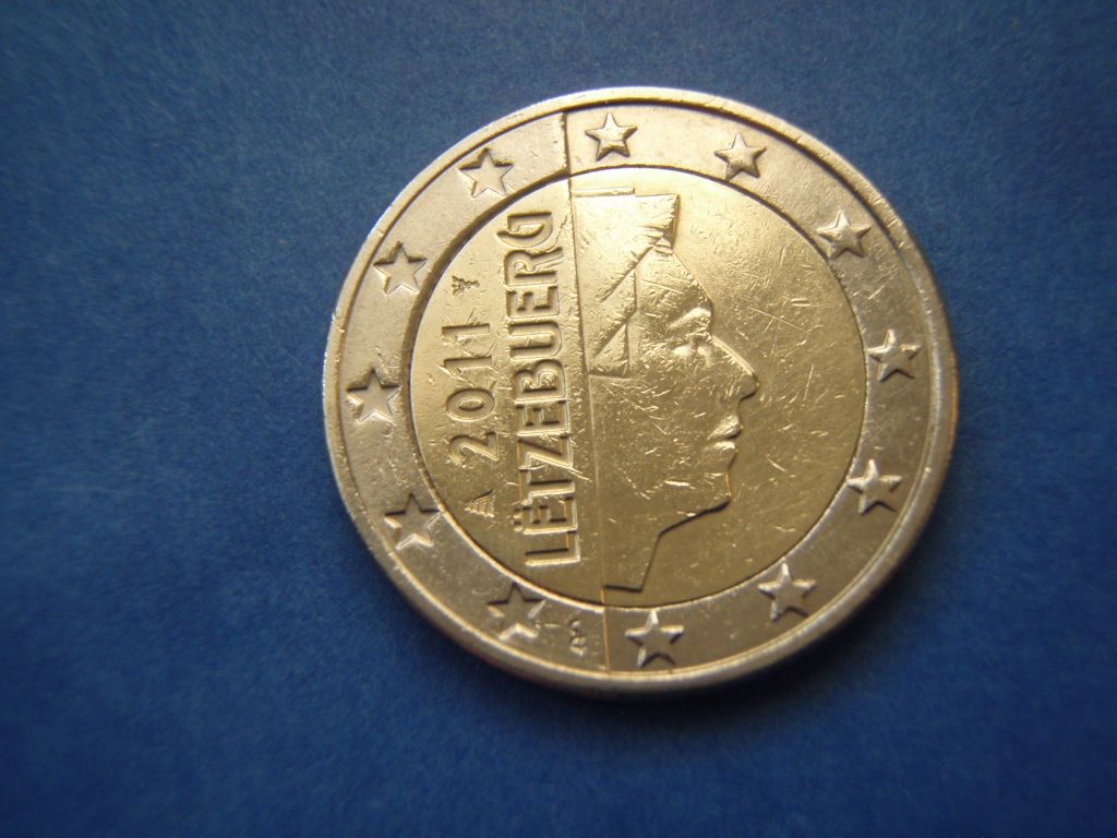 Pièce De 2 Euros- Luxembourg- 2011.