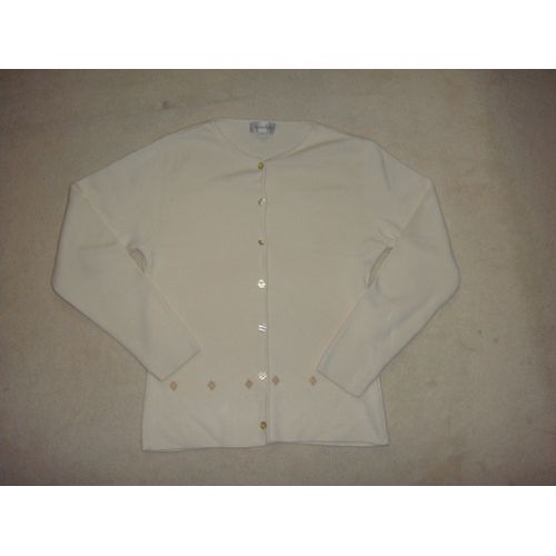 Gilet Écru Fantaisie Antonelle Taille 2
