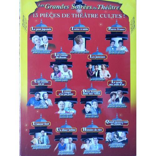 Les Grandes Soirées Du Théâtre - Coffret 13 Dvd