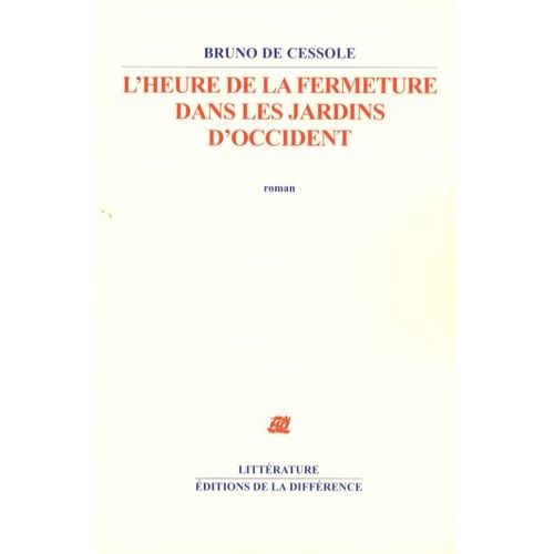 L'heure De La Fermeture Dans Les Jardins D'occident