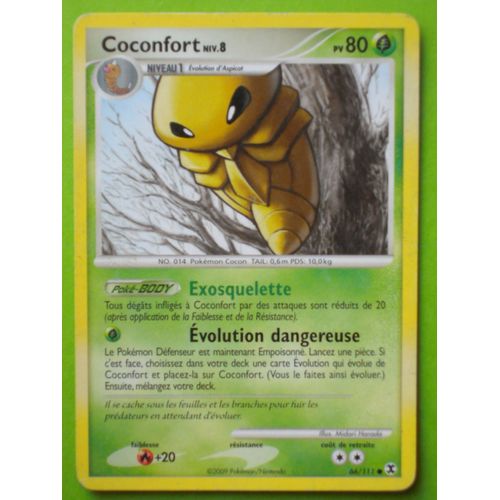 Carte Pokemon Coconfort Niv.8, Pv 80, 66/111