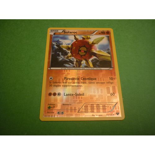 Carte Pokemon Francaise Reverse Serie Xy Solaroc 64/146