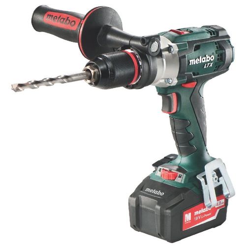 Metabo Perceuse à percussion sans fil 18 volts SB 18 LTX Impuls + 2 batteries + chargeur + accessoires