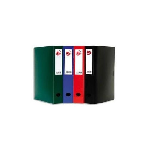 5 Etoiles Boîte De Classement Dos De 8 Cm, En Polypropylène 7/10e Vert