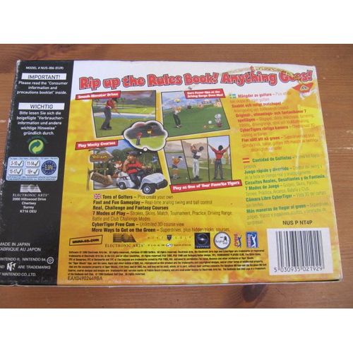 Cyber Tiger Nintendo 64