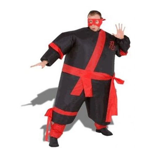 Déguisement Ninja Gonflable Costume Samourai Avec Bandeau