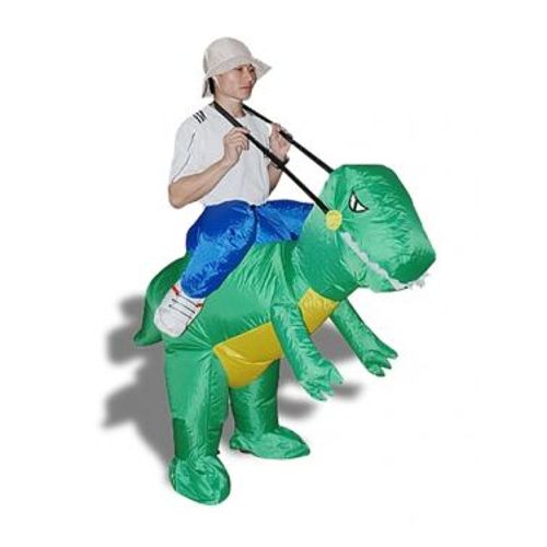 Déguisement D'explorateur À Dos De Dinosaure Costume Aventurier