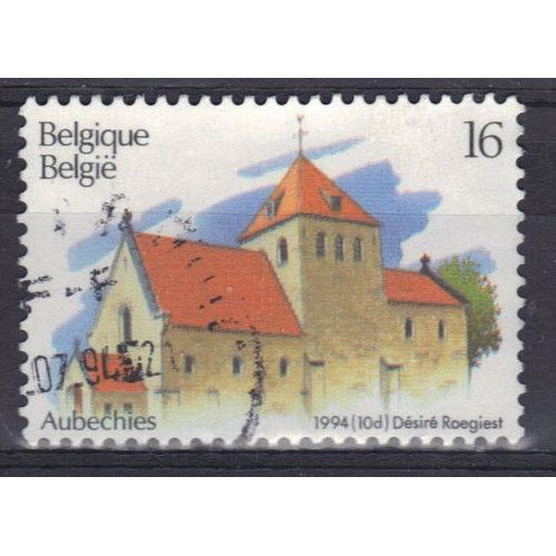 Belgique 1994 : Eglise St-Géry À Aubechies - Timbre Oblitéré
