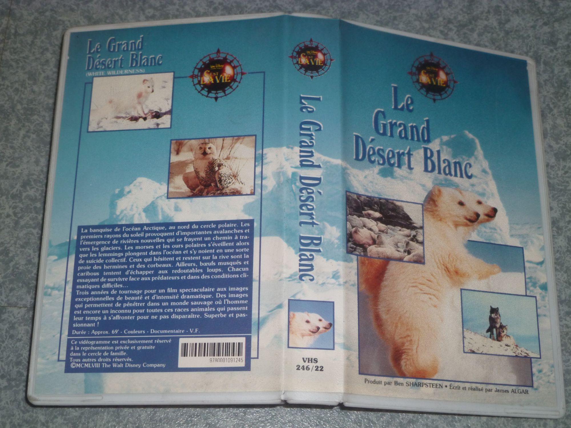 Le Grand Desert Blanc Vhs Rakuten