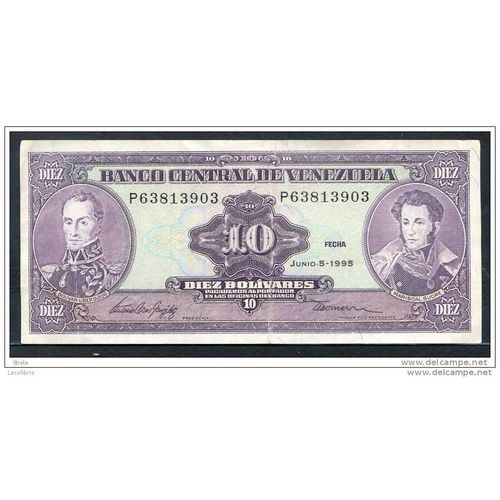 Venezuela 10 Bolivar 1995