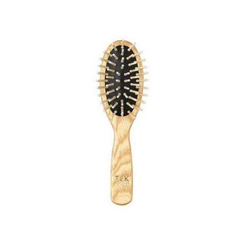 Petite Brosse Ovale Frêne Naturel Beliflor 