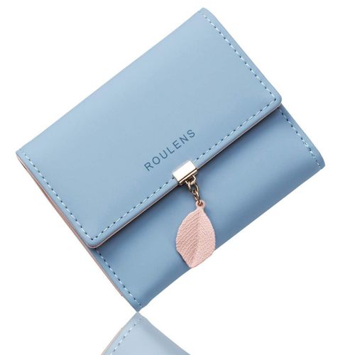 Portefeuille en cuir pour femme, petit portefeuille avec RFID