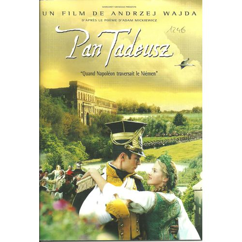 Pan Tadeusz 0 Dossier De Presse En Anglais Andrzej Wajda, Daniel Olbrychski, Andrzej Seweryn