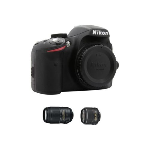 Nikon D3200 Kit black + AF-S DX 18-55 VR II + 55-300 VR