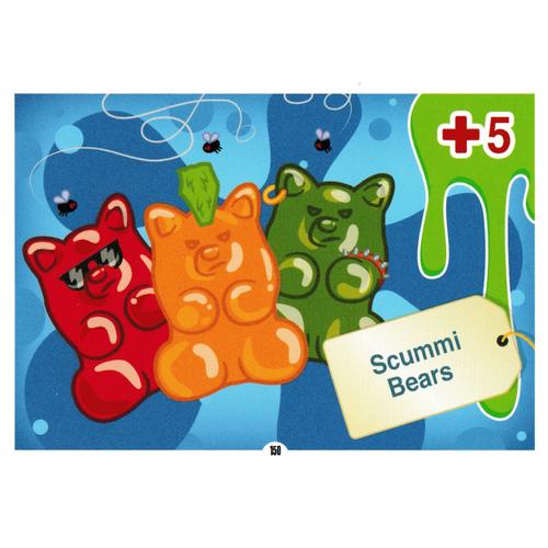 Carte Moshi Monsters Mash Up Code Breakers Scummi Bears N° 150