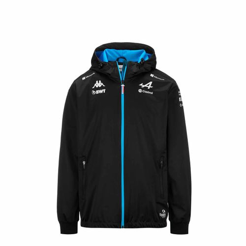 Veste À Capuche Adrafi Bwt Alpine F1 Team Homme Noir Bleu