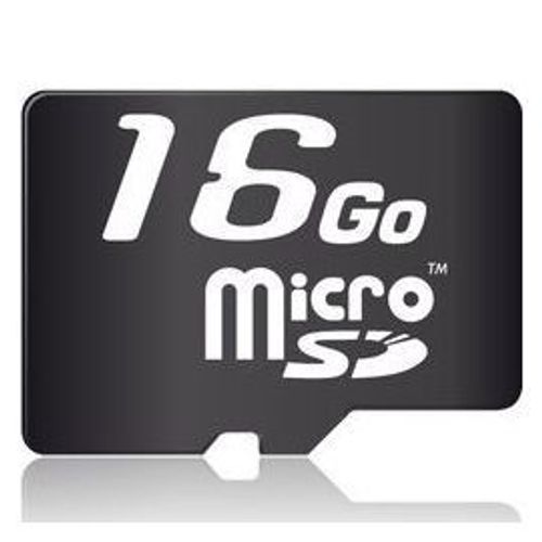 Carte Memoire Micro SD SANDISK 16 Go + adaptateur SD
