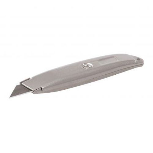 Cutter à lame rétractable 145 mm Argenté Silverline