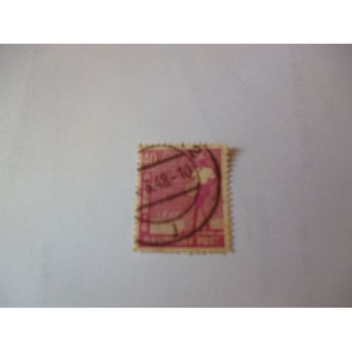 Timbre "Allemagne :Deutsche Post : Semeur 40 Pfennig.1948".