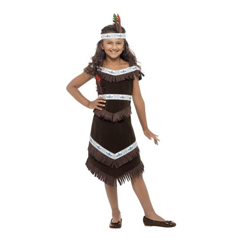 Deguisement Indienne Pour Enfant Taille : 10/12 Ans