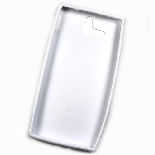 So'axess Coque Arrière Minigel Blanche Pour Sony Xperia U