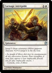 Carnage Intrépide 6/249 Magic Mtg Theros Vf