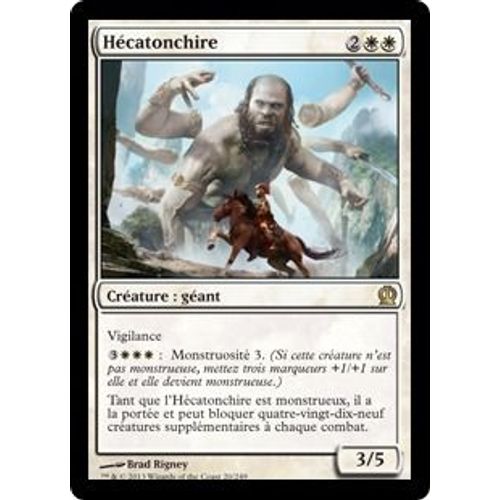 Hécatonchire 20/249 Magic Mtg Theros Vf