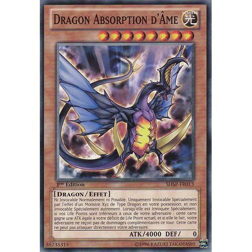 Dragon Absorption D'âme Shsp-Fr013 Yu-Gi-Oh! Spectres De L'ombre X4