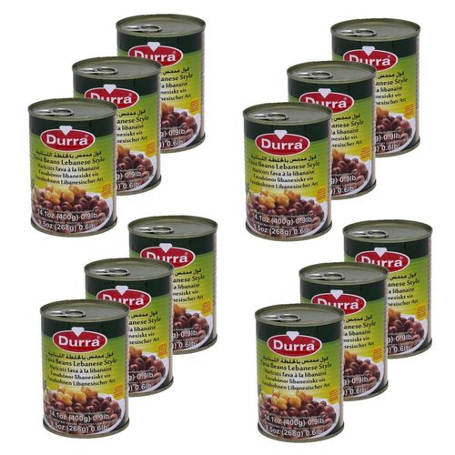 Lot 12x Fève Recette Libanaise - Boîte 400g